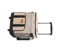 Bolsa Enfriadora con Aislamiento Rodante De Gran Capacidad Rueda Retráctil para Picnics Aire Libre Camping Playa Picnics Impermeables Neveras Rueda