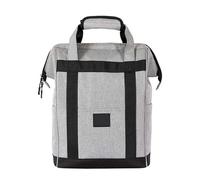 Bolsa enfriadora de hielo extra grande y de alto espesor, aislada, contenedor de entrega de alimentos frescos (gris)