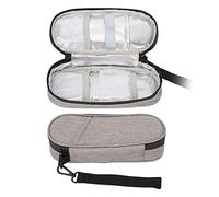 Bolsa Enfriadora de Insulina, Mini Caja Refrigerada con Enfriador de Insulina Eléctrica para Farmacia, Diseño de Cremallera Estuche Portátil para Pluma de Insulina Estuche Portátil para(Gris)
