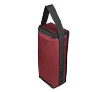 Bolsa enfriadora de vino, transportador de vino de viaje, bolsa portátil aislada para botella de vino, soporte protector a prueba de fugas, funda enfriadora de vino para viajes, picnics, eventos al