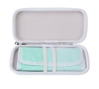 Bolsa enfriadora médica Enfriador de insulina Estuche de viaje Enfriador de medicina para diabéticos Bolsa enfriadora de medicamentos portátil Excelente aislamiento Diseño de (Verde vainilla)