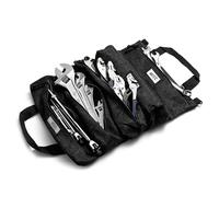 Bolsa enrollable oficial Voyager para herramientas, fácil de transportar, 5 bolsillos, lona duradera de 20 onzas, cremalleras YKK inoxidables y hebilla segura, un regalo para padres, mecánicos,
