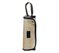 Bolsa enrollable para cubiertos de camping, bolsa de cubiertos de camping, bolsa de vajilla enrollable, organizador de utensilios para aventuras al aire libre, bolsa de viaje impermeable y compacta