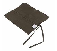 Bolsa Enrollable para Pinceles de Artista, Bolsa de Lona para Pinceles de Acuarela, 22 Ranuras, para Bolígrafos de para Dibujar, Conveniente y Duradera para Almacenamiento de Suministros de