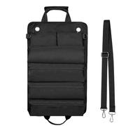 Bolsa Enrollable Portátil De Almacenamiento Herramientas Para Con 5 Bolsillos Con Cremallera Organizador Para Enchufes Carpintero