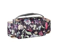 Bolsa esencial para cochecito de bebé para padres de viaje, bolsa de almacenamiento de poliéster con múltiples secciones, carrito de mano acoplable