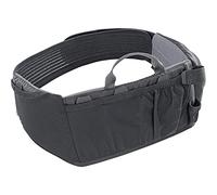 Bolsa EVOC Race Belt para Accesorios y Herramientas (Air Pad System para una ventilación óptima, gestión de Bolsillos Bien pensada, con cinturón Flexible AIROFLEX), Negro