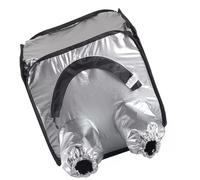 Bolsa extra grande antiexposición para tienda de campaña a prueba de luz para carga de películas de 4 x 5 y aplicaciones de cuarto oscuro, bolsa cambiadora de procesamiento de película
