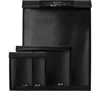 Bolsa Faraday para llaves de coche, jaula Faraday, protección EMP, bolsa RFID, bolsas EMP para dispositivos electrónicos, negro, S+M+L 4pack, Moderno.