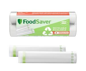 Bolsa FOOD SAVER 2 rollos 28cm x 3m
