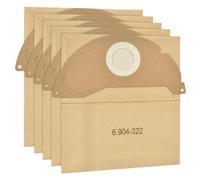 Bolsa For Aspiradora Compatible Con Kärcher, WD2, MV2, WD 2.200 | Bolsas de papel for aspiradora 5/10 6.904-322.0,WD2250, A2004, A2054, A2099, 6.904-322.0(5pcs)