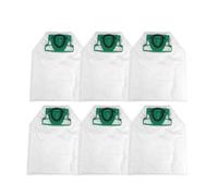 Bolsa For Aspiradora, Compatible Con Vorwerk VK 200 FP200, Accesorio For Bolsa De Polvo Con Filtro De Repuesto(6pcs)