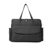 Bolsa For Cambiar Pañales De Bebé, Bolso Mano Gran Capacidad, Bolsa Aislamiento Multifuncional For Bebés, Con Correa Remolque, Almacenamiento Artículos Viaje Diarios Del , For Papá Y Mamá(Dark Gray)