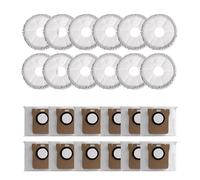 Bolsa For El Polvo Y Almohadillas For Fregona, Compatible Con Xiaomi X20 Plus /X20 Max /X10+,Compatible Con Dreame L10 Ultra /L20 Ultra /L30 Ultra Mijia M30S / M40,Kit De Aspiradora(Set 5)