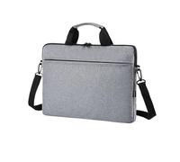 Bolsa for ordenador portátil, funda for hombro, bolso for portátil 13,3 14 15,6 "adecuada for Lenovo/HP/Huawei/Asus/Dell/Samsung(Gray,15 15.6inch)