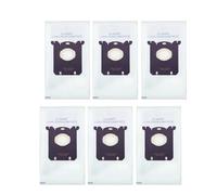 Bolsa for Polvo, Compatible Con Electrolux E201B, Philips, FC8021 GR201 AEG, S-Bag FC9049 HR8500 FC9150, Bolsa Con Cordón(6 Pcs)
