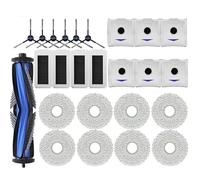 Bolsa For Polvo Con Filtro De Cepillo Lateral Principal, Compatible Con Ecovacs, Debot N30, Omni, N30 Pro, Omni, Robot Aspirador, Accesorio De Repuesto(25pcs)