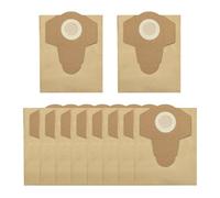 Bolsa For Polvo De 20 L (5/10 Unidades). Compatible Con Einhell TC-VC 1825. Accesorios For Aspiradoras En Seco Y Húmedo.(10 Pcs)