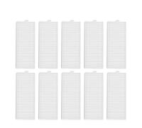 Bolsa for Polvo De Fregona Con Filtro De Cepillo Lateral Principal, D10S/D10S Max, Compatible Con Airzeen, Q10 Pro/J10, Compatible Con Laresar, P10 De Reemplazo Directo(Filter 10pcs)