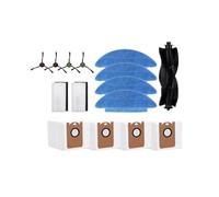 Bolsa For Polvo De Paño De Fregona Con Filtro De Cepillo Lateral Principal, Compatible Con Medion, X20 SW+ /MD 11415 11450, Piezas De Repuesto De Robot Aspirador Multifuncional