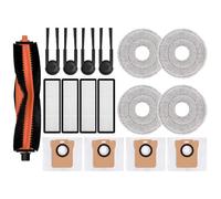 Bolsa For Polvo De Paño De Fregona Con Filtro De Cepillo Lateral Principal, Compatible Con Xiaomi, Compatible Con Mijia, Accesorios De Piezas De Repuesto For Aspiradora 5C/OV42CN(13set)