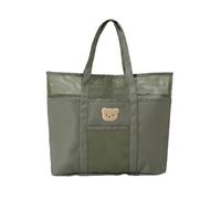Bolsa funcional para maternidad, bolsa de pañales de viaje de gran capacidad, bolsa de maternidad para uso diario o visitas, con múltiples bolsillos, gran capacidad