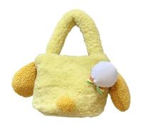 Bolsa genérica | Tote Bag | Cartoon Plush, Adorable Plush Shoulder Bag, Cartoon-Themed Plush, Comfy Plush Tote for Everyday, Fun Plush Bag for Daily Use, multicolor, Se référer au descriptif, Consulte