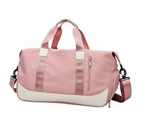 Bolsa grande con aislamiento térmico para mujer, bolsa de deporte, bolsa de gimnasio, bolsa de viaje para mujer, organizador de coche, Pink, Talla única