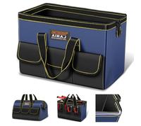 Bolsa Herramientas AIRAJ de 18 Pulgadas | Bolsa de Herramientas de Gran Apertura | Fácil Acceso a Las Herramientas | Tela Oxford 600D Duradera | Dile adiós al desorden | 44×24×30 CM