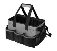 Bolsa Herramientas Bolsa de herramientas multifuncional, bolsa almacenamiento for limpieza, impermeable y resistente al desgaste, bolsas tela Oxford gran capacidad(DARK GRAY)