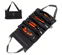 Bolsa Herramientas Bolsa enrollable for herramientas de electricista, bolsa almacenamiento portátil multifuncional for ferretería y reparación automóviles