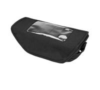 Bolsa Herramientas Bolsas para Manillar de Motocicleta para para Versys 1000, 650, para Versys-X 300 para Z900RS Bolsa sillín con Bolsillo Transparente. anticolisión Cuadro(Negro 1)