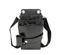 Bolsa herramientas de peluqueria Cartuchera peluqueria Bandolera peluqueria profesional Bolsa Tijeras Peluqueria Puede acomodarse Tijeras Peine Tijeras Electricas Tijeras peluqueria canina 252 Negro