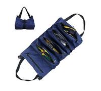 Bolsa Herramientas Mochila organizadora portátil de tela Oxford for herramientas reparación automóviles, maletín, kit for motocicletas y(Blue)