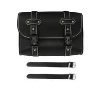 Bolsa Horquilla Delantera Motocicleta Alforja Cuero Almacenamiento Herramientas Impermeable para Harley para Sportster XL883 XL1200