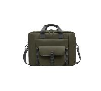 HP Bolsa Modular para Portátiles de hasta 15,6", 3 en 1, Bolsillos Internos y Externos, Compartimentos Acolchados, Resistente al Agua, Correa de Hombro Extraíble, Gris/Verde