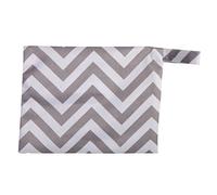 Bolsa Húmeda Impermeable para Toallas Sanitarias, Toallas Menstruales, Almohadillas para el Pecho de Viaje para Bebés, 10 Colores de Diseño, 1 Unidad, 18,2x14,3 Cm (WSDD1)