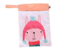 Bolsa Húmeda Reutilizable para Pañales y Trajes de Baño, Bolsas de Conducción Ligera para el Uso Diario y Al Aire Libre (ES006-QW67)