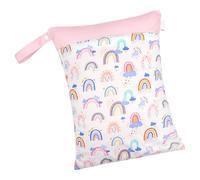 Bolsa húmeda y seca - 2 bolsillos con cremallera, bolsa impermeable para trajes de baño, bolsas organizadoras portátiles reutilizables lavables para ropa sucia y trajes de baño mojados, b, Refer to