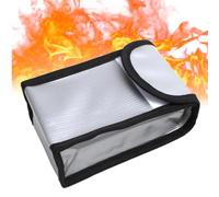 Bolsa Ignífuga - Caja Protectora, Bolsas Ignífugas, Diseño Resistente Al Calor | Almacenamiento De Batería, Soportes Para Estuche Rígido, Bolsa De Batería Portátil, Almacenamiento De Seguridad Para El