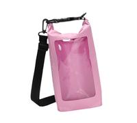 Bolsa impermeable de 3 L para deportes con pantalla táctil enrollable para playa, natación, senderismo, Pink, 13.5cmx7.5cmx26cm