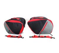 Bolsa Impermeable Defensas Motocicleta para Tracer 900 GT, Maletas, Bolsas Interiores, Caja Herramientas, Alforja Trasera。 Bolsa Herramientas anticolisión Cuadro(Rojo)