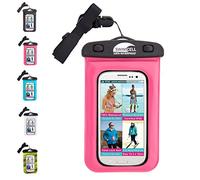 Bolsa Impermeable Movil para Nadar iPhone 13, 11 Pro Samsung Y Todos Teléfonos Móviles Tamaño Estándar 10 x 16.5cm. Funda Impermeable para Teléfono Llave Dinero Bolsa Seca Viaje. IPX8 10m Bajo Agua