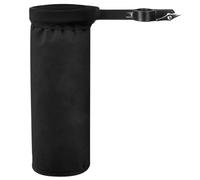 Bolsa impermeable para baquetas con abrazadera de metal, 3.5 x 10.6 pulgadas, almacenamiento universal de accesorios de percusión