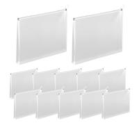 Bolsa impermeable para documentos,Bolsa de almacenamiento de documentos - Bolsa sellada resistente al agua Bolsas para documentos A4 A5,Bolsa de almacenamiento organizadora multifuncional, suministros