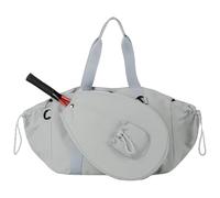 Bolsa impermeable para raqueta de tenis, bolsa de tenis y fitness con compartimento frontal extraíble, para parque, escuela, camino diario al trabajo, a la escuela, viajes al aire libre, camping y