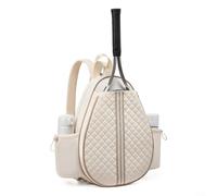 Bolsa impermeable para raqueta de tenis con hombro y asa de elevación para pickleball, tenis y bádminton, nailon ligero y construcción de fibra para un fácil transporte