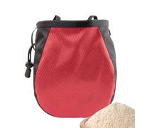 Bolsa impermeable y ajustable - Bolsa de magnesia para escalada de bloques, cinturón de magnesia con cordón, equipo de escalada sostenible, contenedor de magnesia seguro | Accesorio confiable para