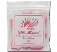 Bolsa individual de SALVA U AS (contiene 10 puntas para los dedos) protege las u as de las camas solares y los rayos UV