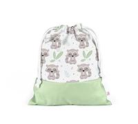 Bolsa Infantil Personalizada con Nombre - Saquito para Colegio y Guardería - Mochila Saco Ligera y Resistente - Sweet Baby
